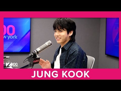 230720 Z100 New York: Jung Kook Explains Why He Thinks Fans Liked Watching Him Sleep