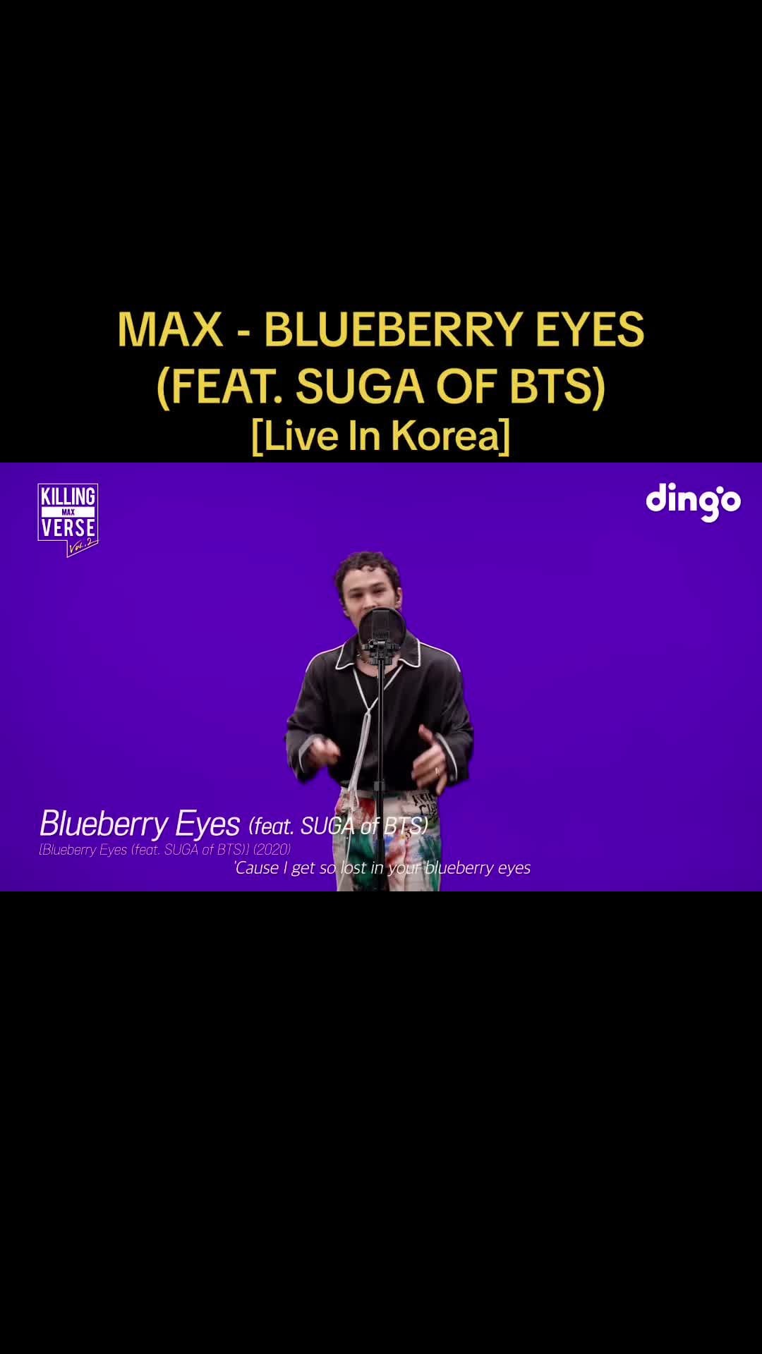 230809 MAX on TikTok (SUGA's rap in Blueberry Eyes)