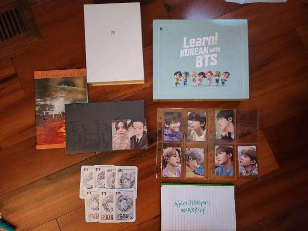 [WTS][USA] Learn Korean w BTS, BE Deluxe, D-DAY v1, PCs