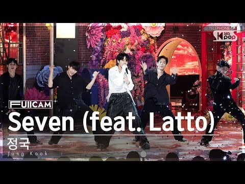 [SBS Inkigayo] Jung Kook 'Seven (feat. Latto)' (FullCam) - 300723