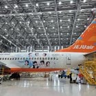230718 Jeju Air: Plane livery featuring BTS for Festa to start from tomorrow 19 July