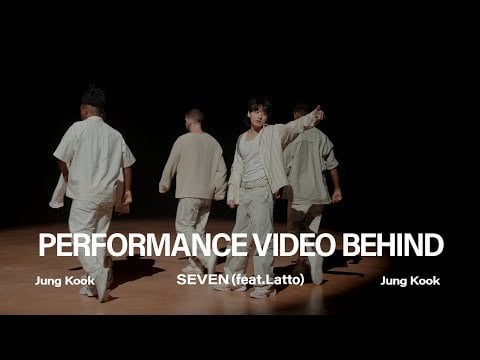 정국 (Jung Kook) ‘Seven (feat. Latto)’ Performance Video Behind - 170823