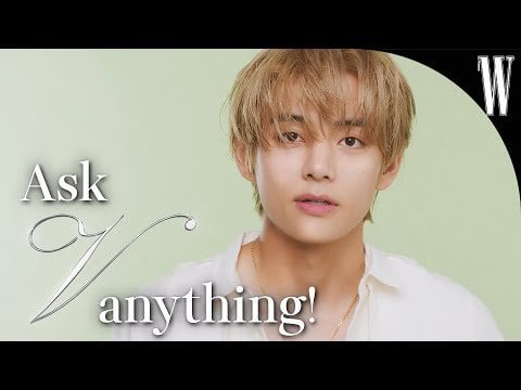 230824 W Korea: (BTS V Q&A) Ask BTS V anything.. Everything he thinks, feels, and likes these days!