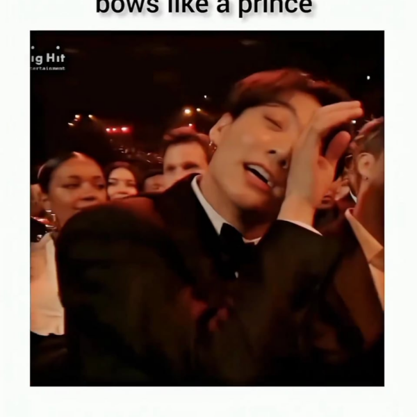 "That guy of BTS who bows like a Prince"