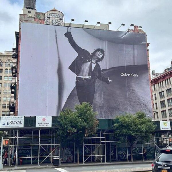 Jungkook Calvin Klein ad spotted in New York City