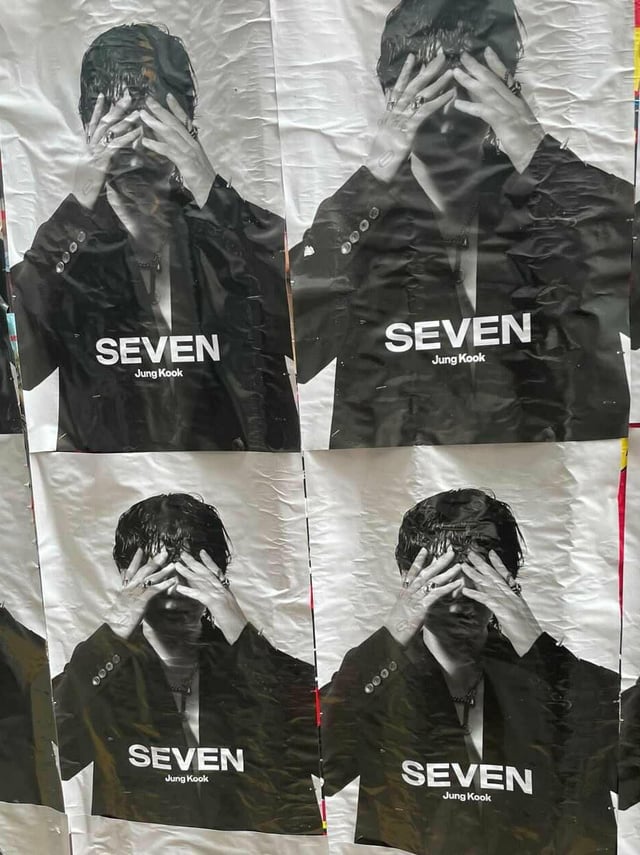 Army spots promotional posters for 'Seven' in Thailand