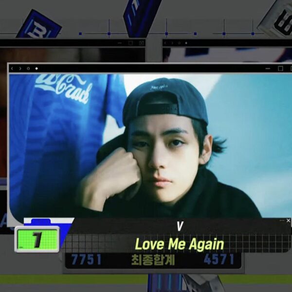 Taehyung has taken his second win for "Love Me Again" on this week's Mnet M COUNTDOWN - 310823