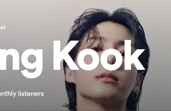 230801 Jungkook has surpassed 30 million monthly listeners on Spotify for the first time