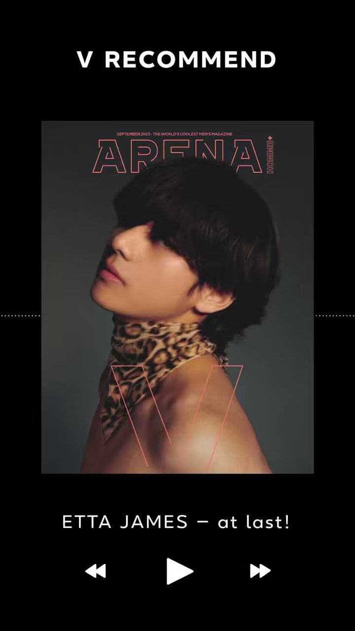 230816 Arena Homme+ Korea: Today's jazz recommended by jazz lover V!