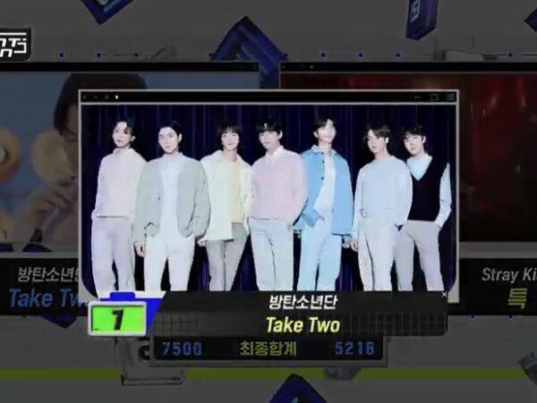 BTS earn their first music show win for “Take Two” on this week’s Mnet M COUNTDOWN! - 220623 230622