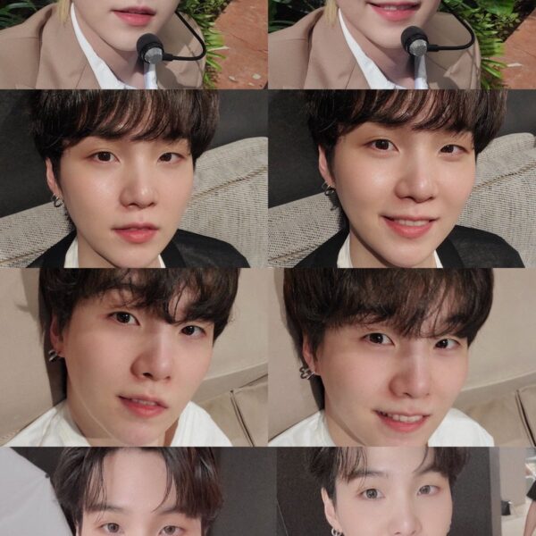 Do you guys remember the time when Yoongi used to post selca, one for twitter and one for Weverse, but in the Weverse one he would be smiling :'(