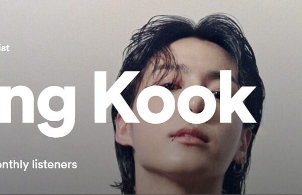 Jungkook has surpassed 30 million monthly listeners on Spotify for the first time - 010823