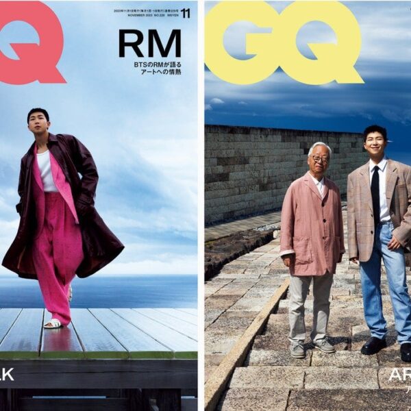 230921 GQ Japan: RM for November 2023 issue covers