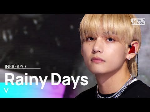 [SBS Inkigayo] V ‘Rainy Days’ - 110923