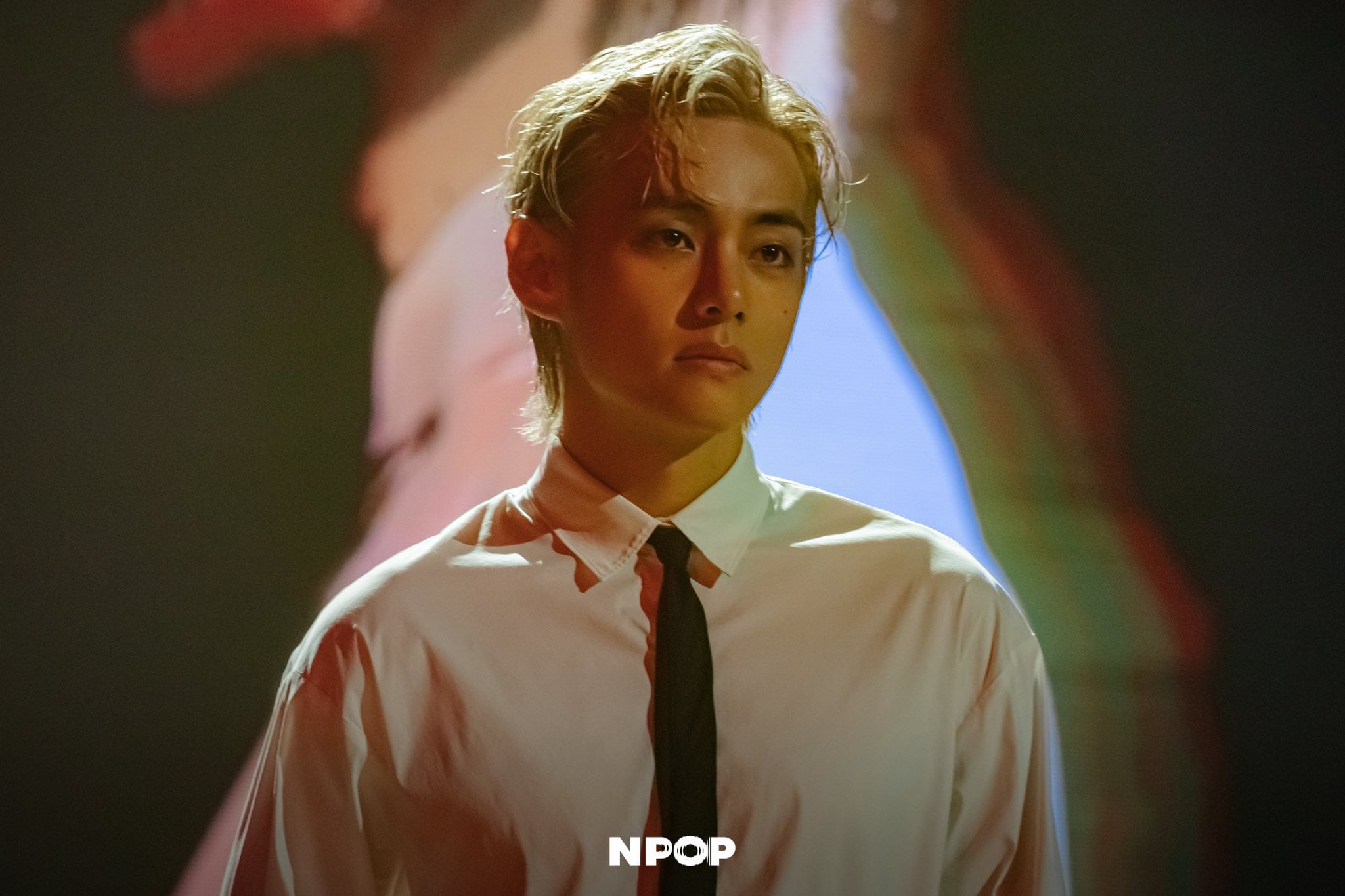 230909 NPOP Official: Photos of V from his NPOP SPECIAL EP stages