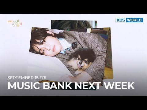 230911 KBS WORLD TV: V will be performing on Music Bank next Fri, 15 Sep