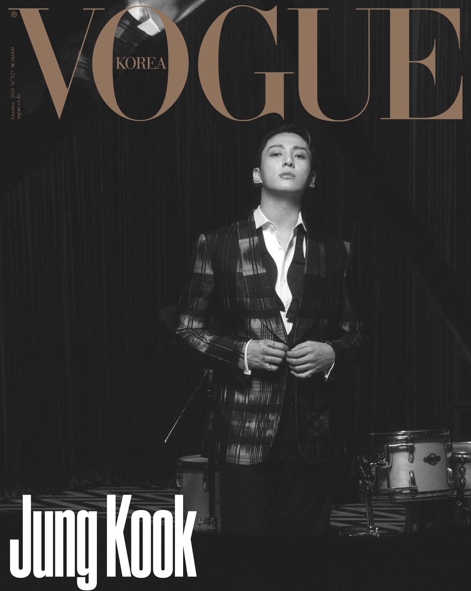 230916 Vogue Korea: Jungkook for October 2023 issue covers