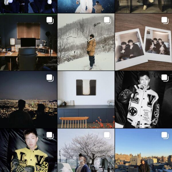 230914 RM has unarchived some of his old posts on Instagram