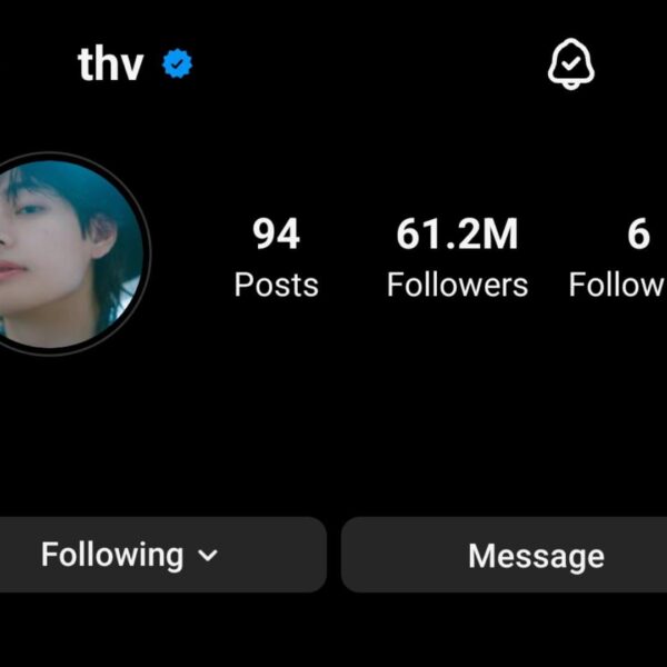 230907 V has updated his Instagram profile picture