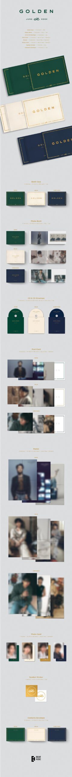 Jung Kook’s Solo Album “GOLDEN” Pre-Order Information - 041023