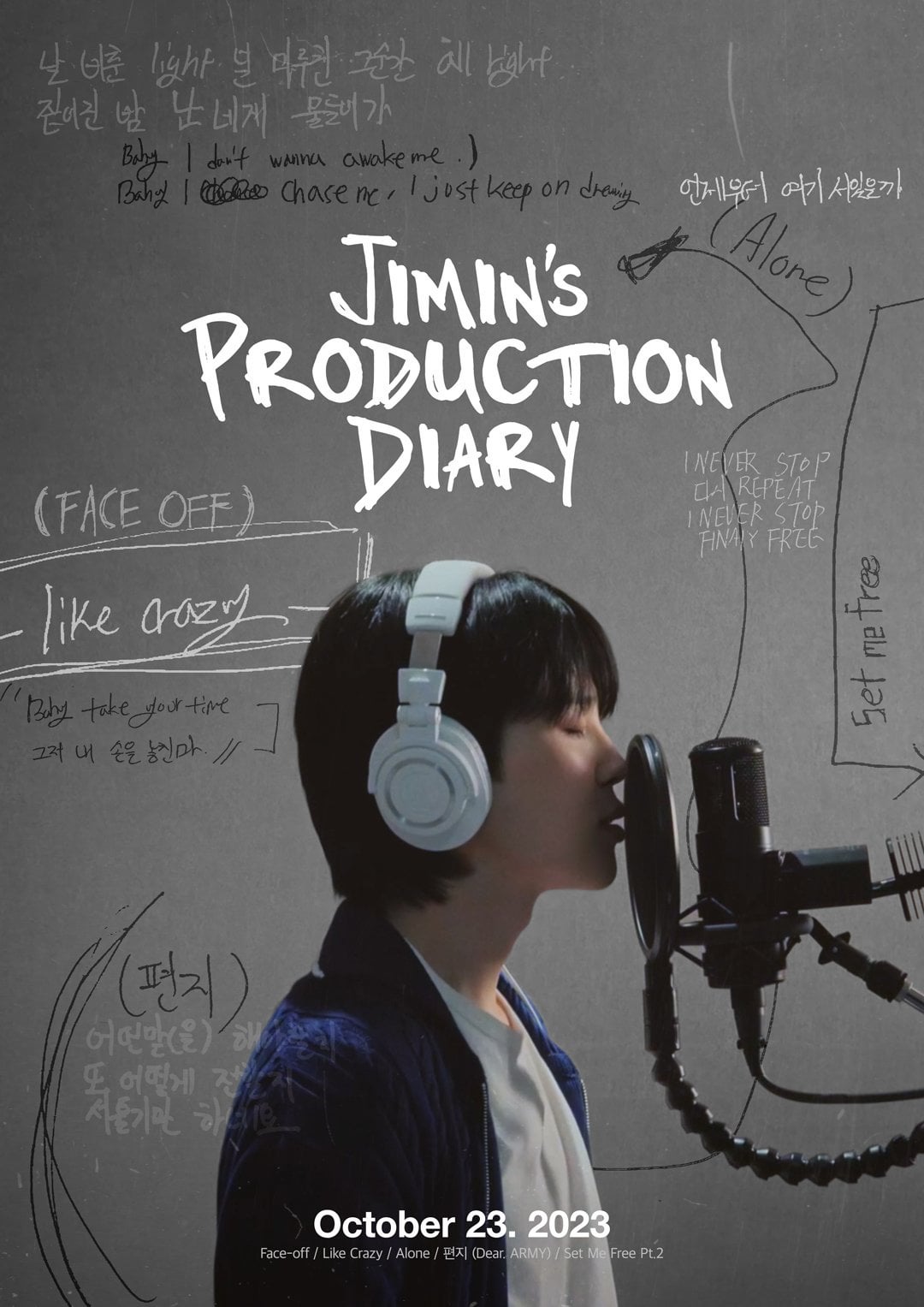 231011 <Jimin's Production Diary> Poster (Production ver.)