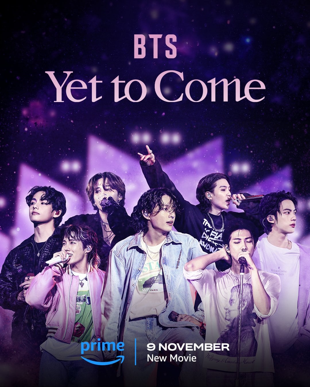 231025 Prime Video: 40 million album sales and counting. They're not stopping. BTS: Yet to Come premieres November 9.