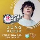 231031 iHeartRadio: Save the date! Jung Kook's Album Release Party is going down this Friday at 7pm ET!