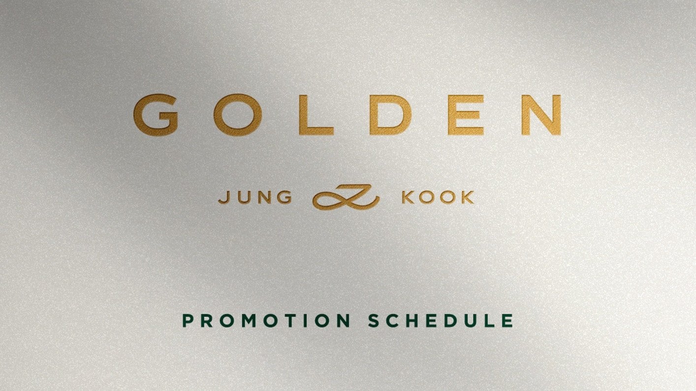 231005 Jung Kook - GOLDEN (Promotion Schedule)