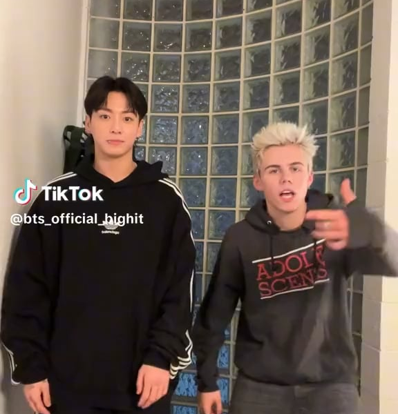 BTS Official TikTok (Jungkook & The Kid Laroi) - 201023