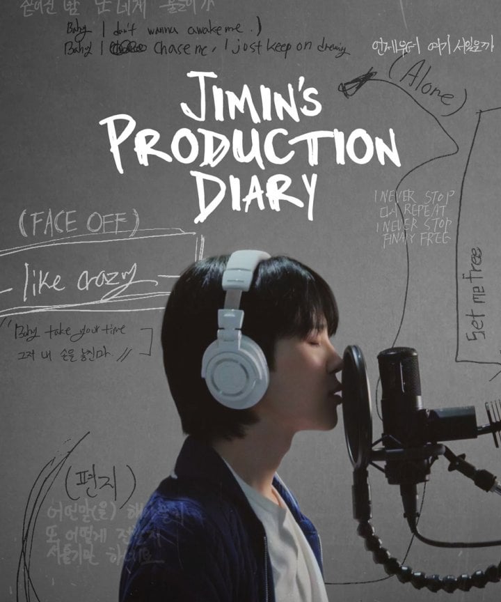 231014 ‘Jimin’s Production Diary’ is now available for pre-order on Weverse Shop