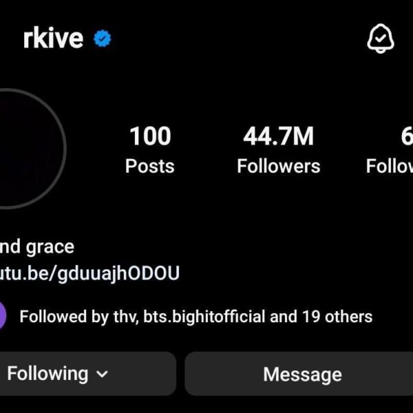 231029 RM has changed his Instagram profile photo