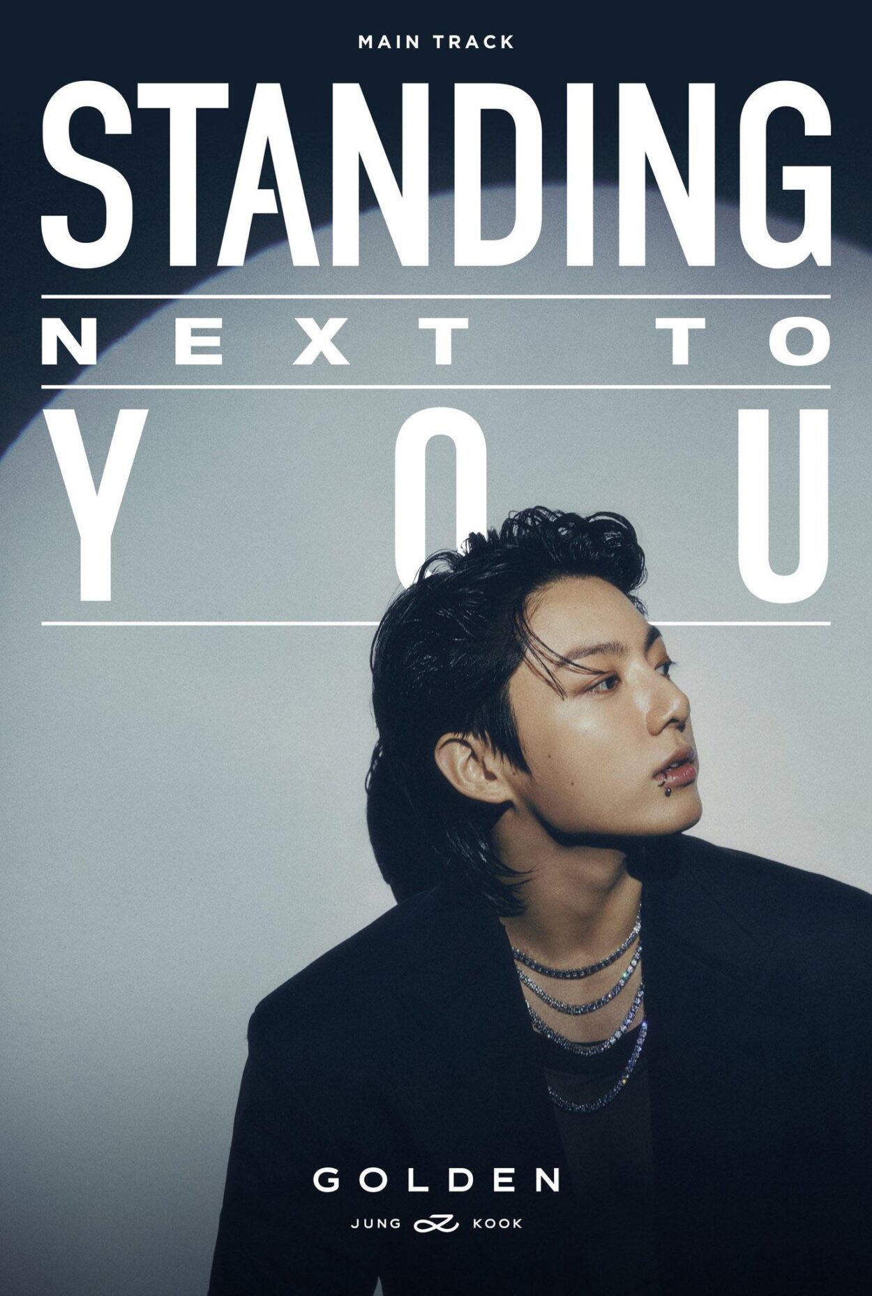 정국 (Jung Kook) Main Track ‘Standing Next to You’ Poster ‘GOLDEN’ Album Release 23. 11. 03. 1PM (KST) | 0AM (ET) - 171023