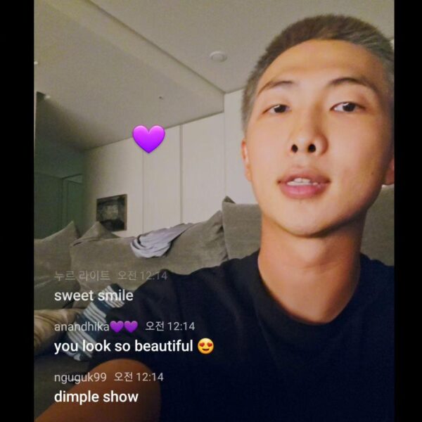 Namjoon IG Story 111023