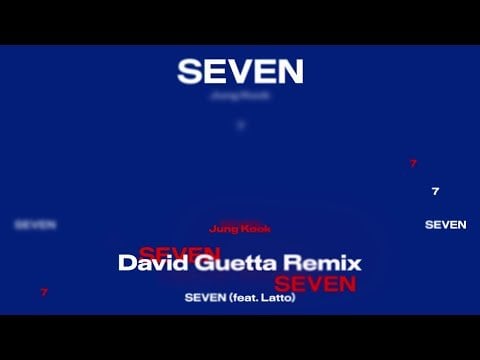 231030 정국 (Jung Kook) 'Seven (feat. Latto) - David Guetta Remix' Visualizer