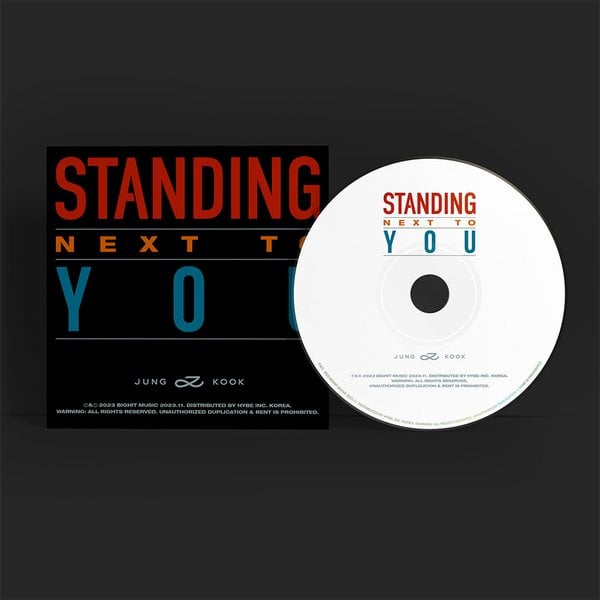 231016 Jung Kook’s ‘Standing Next To You’ single CD is now available to pre-order on the BTS Official US Store