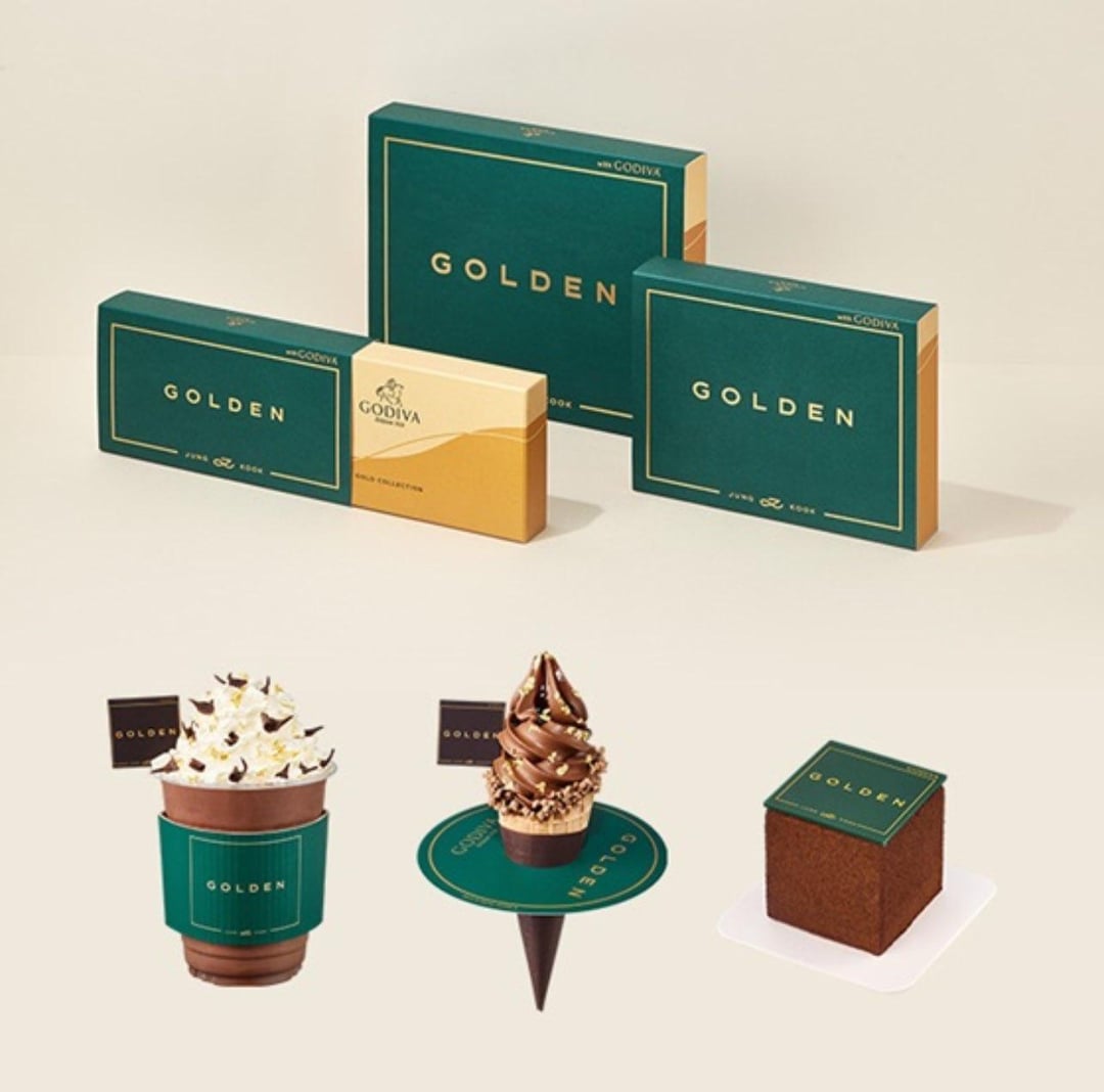 Godiva to launch a collaboration with Jungkook’s ‘GOLDEN’ - 161123