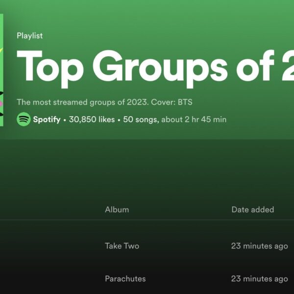 231129 BTS on Spotify Wrapped 2023