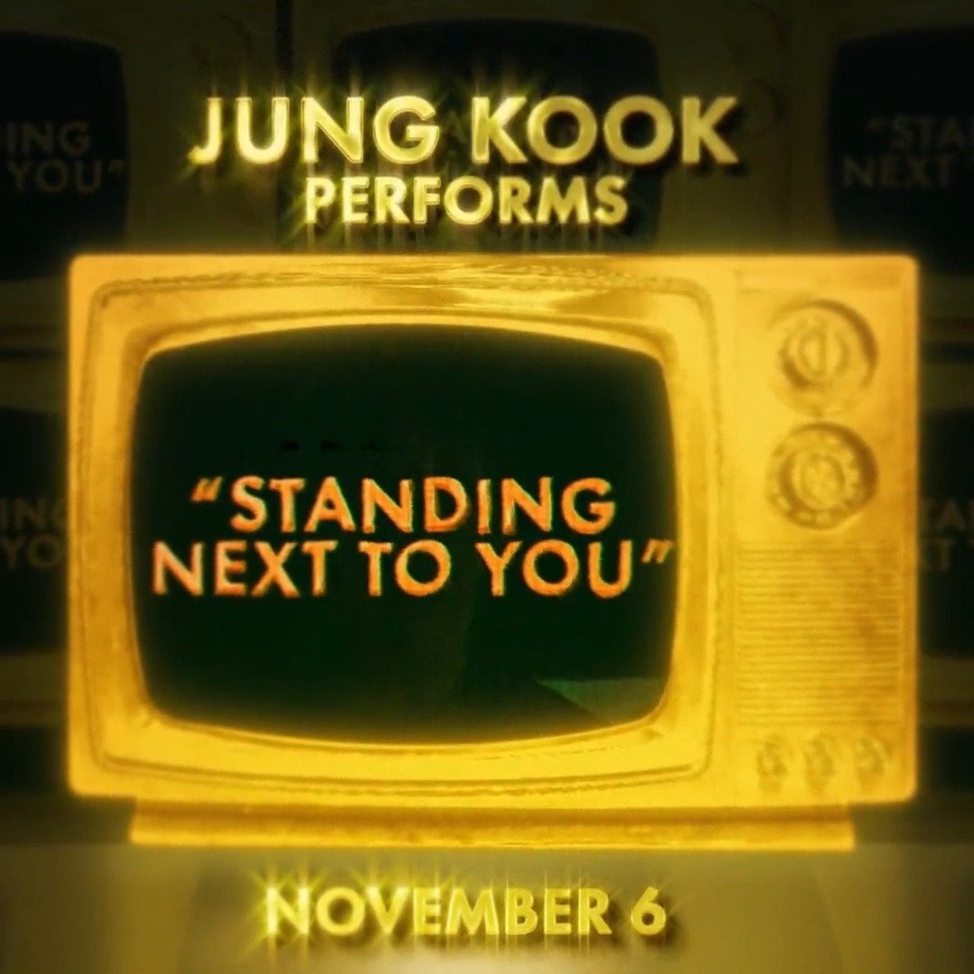 231103 The Tonight Show: Jungkook makes his U.S. solo performance debut performing “Standing Next to You” on Monday 11/6!