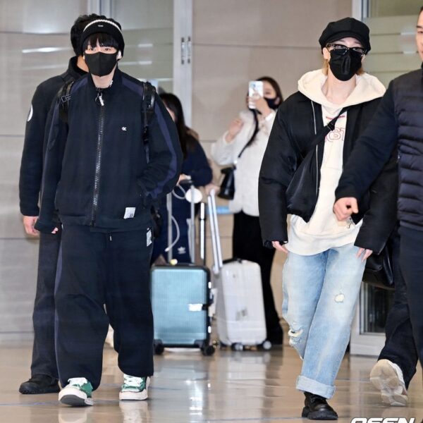 231128 Jimin & Jungkook’s arrival back in Seoul