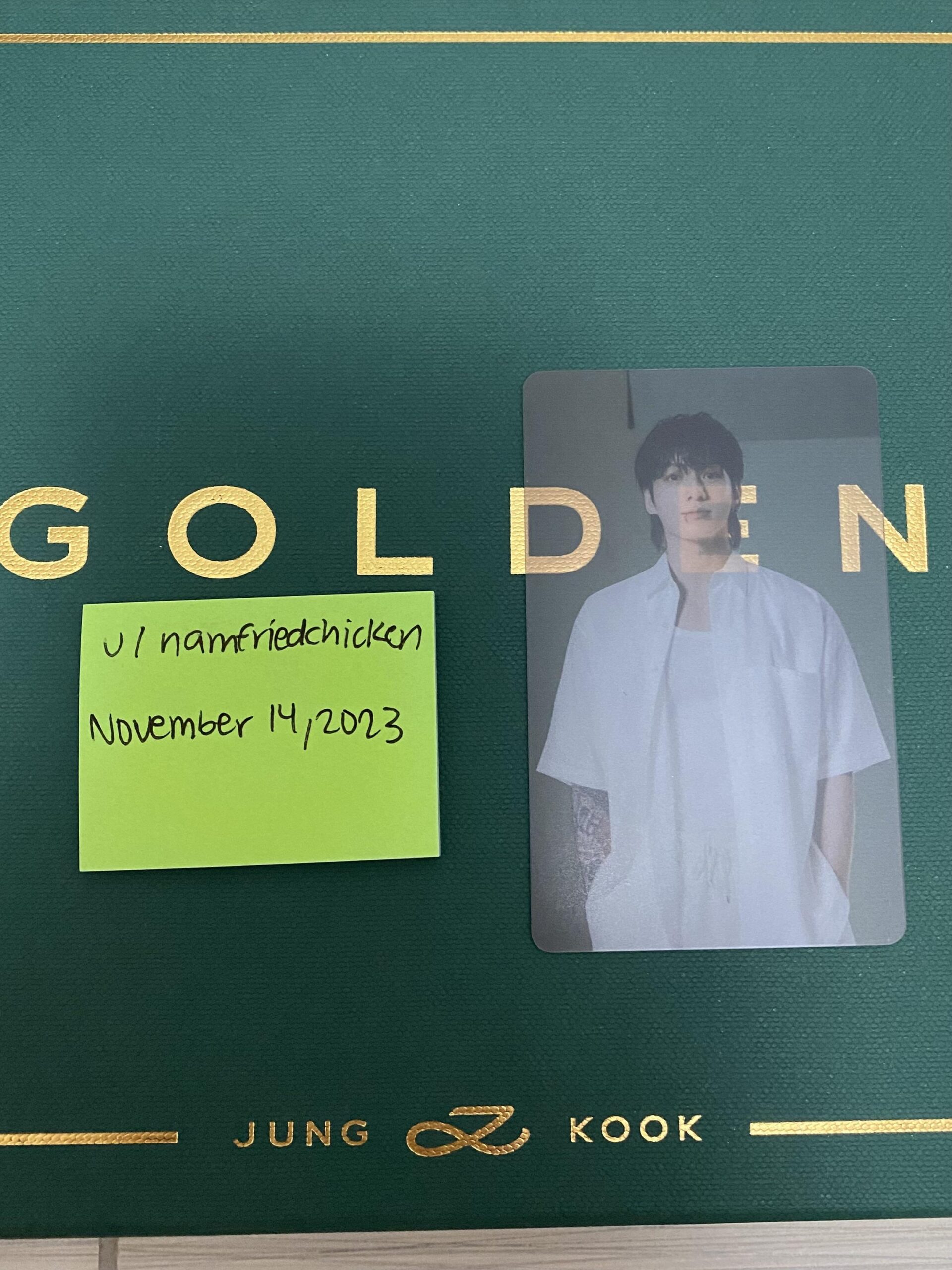 [WTT] [USA ONLY] Have Jungkook Golden Early Bird PVC PC, Want Other Version Equivalent