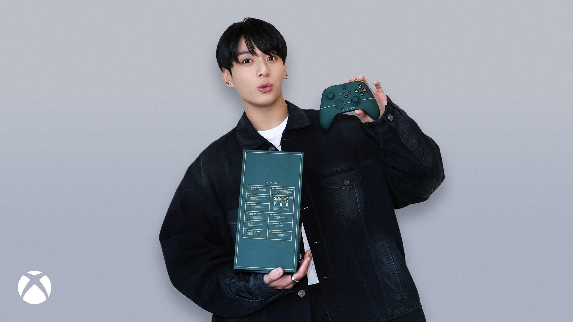 [Xbox] BTS ARMY, where you at?! This is your chance to win a custom BTS Jungkook Xbox! All you’ve got to do is tune in at 2:30pm PT to the Xbox Twitch to watch Jung Kook Live at TSX, Times Square - 101123