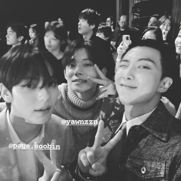 Namjoon IG Story (4) (with TXT Soobin & Yeonjun) - 241123