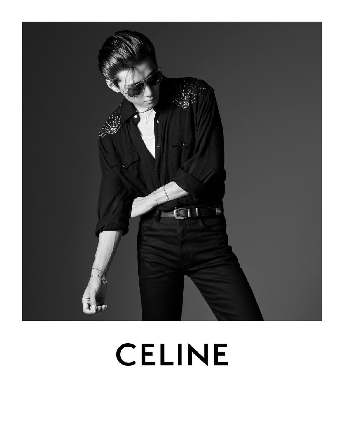 Celine IG Post feat. Taehyung - 021123