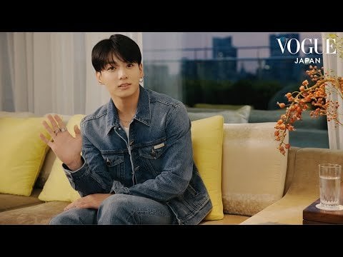 231207 Vogue Japan: JUNG KOOK Answers 5 Questions About His Routine