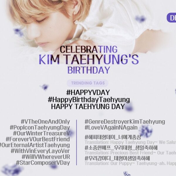 [Birthday Megathread] Today we're slow dancing because it's Taehyung Day and this is his megathread! - 301223