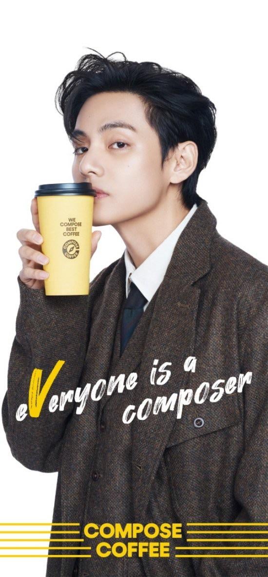 Taehyung for Compose Coffee - 201223