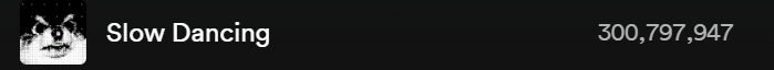 240216 V's "Slow Dancing" has surpassed 300 million streams on Spotify