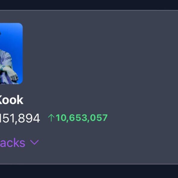 240214 Jungkook has surpassed 4.8 BILLION streams across all credits on Spotify!