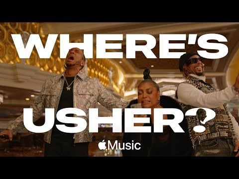 240208 Apple Music: Where's Usher (has a snippet of Standing Next to You with Wesley Snipes)
