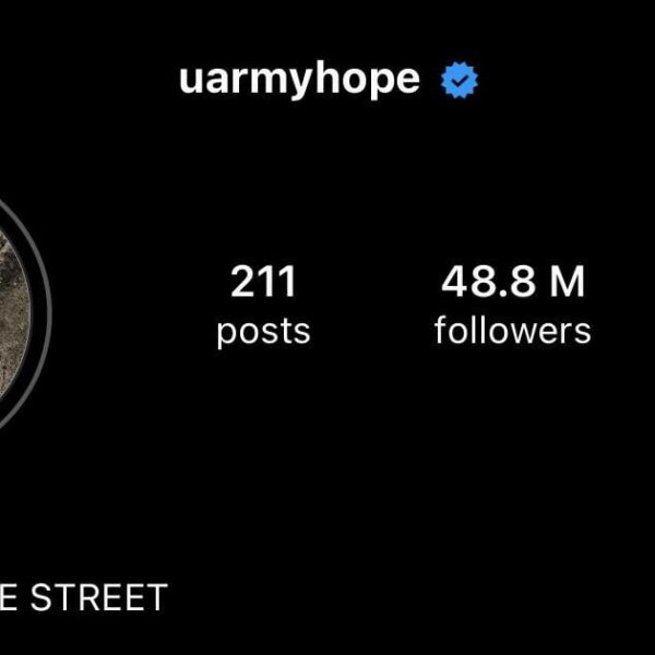 Hobi has updated his IG profile pic & bio for “HOPE ON THE STREET” - 200224